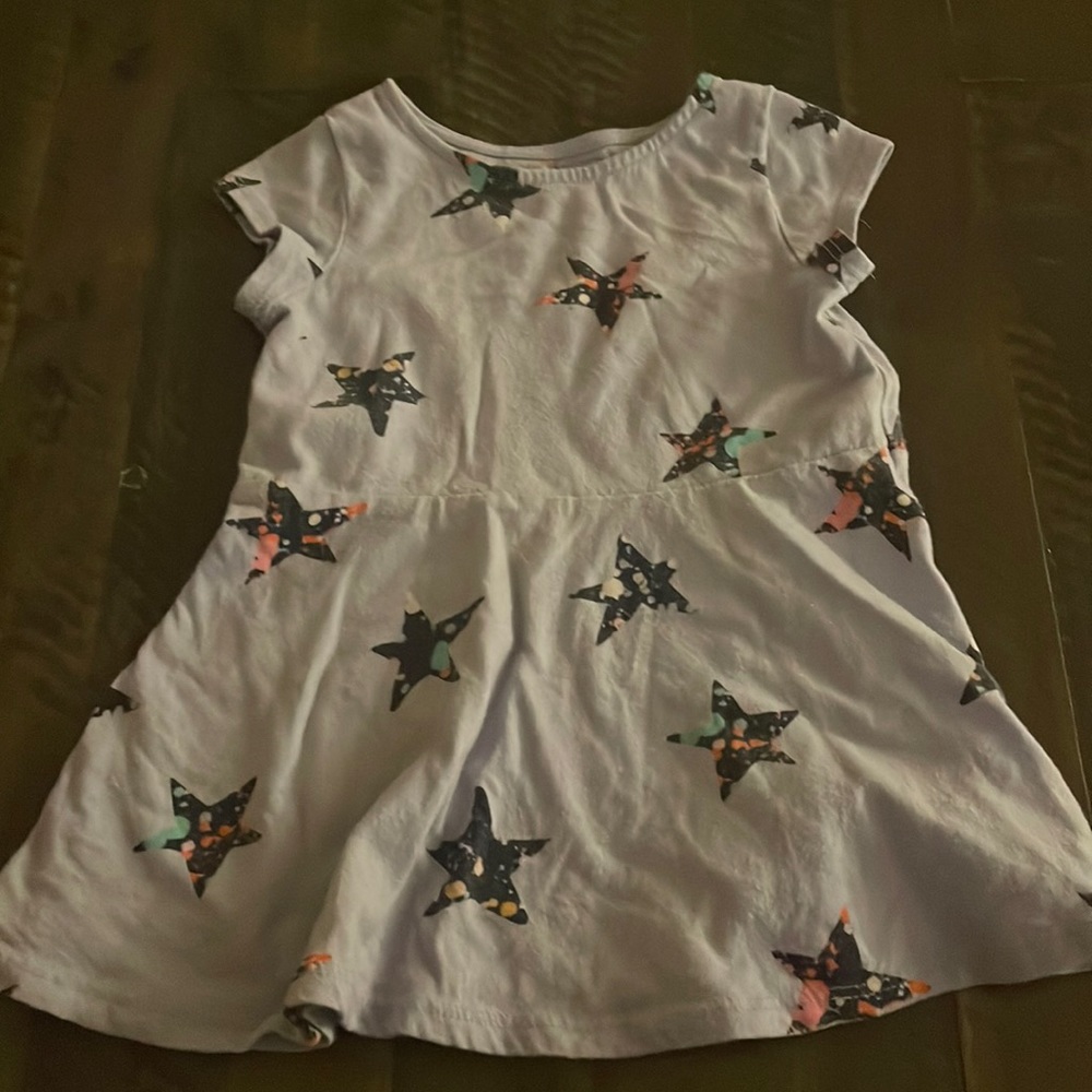Purple star dress